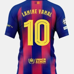 Lamine Yamal mez gyerek nadrággal, Barcelona 24/25