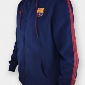 FC BARCELONA SZALAGOS KAPUCNIS PULÓVER S-ES MÉRET